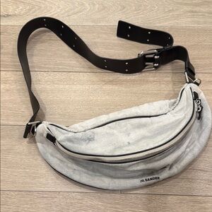 Jil Sander men’s logo print belt bag